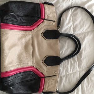 Tri- color handbag from Nordstrom
